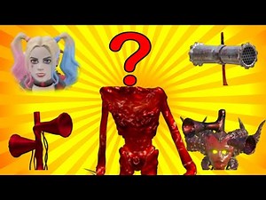 Wrong Heads??? Siren Head Meat,Red Skunx,Siren Devil,Harley Quinn -Coffin Dance