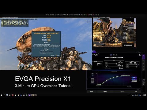 RTX 2080 Ti Overclocking with EVGA Precision X1