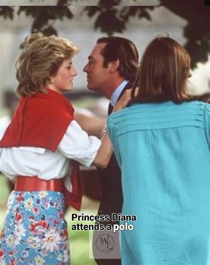 Princess Diana & Prince Charles Polo Kiss | Cirencester 1985” | Wild Lens Historic