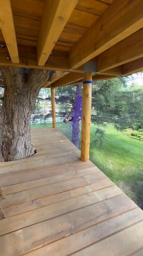 3.8M views · 26K reactions | Throwing it back to this dreamy Treenet installation we had the pleasure of working on in Reno, Nevada. This installation holds a special place in our hearts for numerous reasons, and we are eagerly looking forward to constructing more treenets within treehouses down the line! #treenet #treehouse #handmade #rope #art #getoutside #love #instagood | Treenet Collective | Facebook