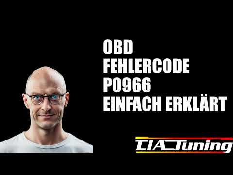OBD-II error code P0966 explained simply!