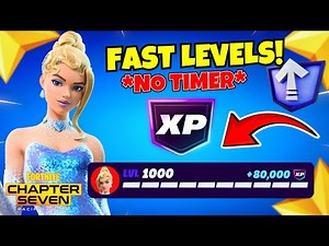 *NO TIMER* Fortnite XP MAP to LEVEL UP FAST in Chapter 7! (WORKS after CREATIVE XP DISABLED)