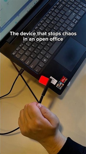 The device that stops chaos in an open office