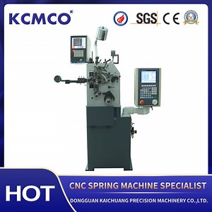 [Hot Item] Stainless Steel Material 0.7mm KCMCO CNC Spring Making Machine Tower Conical Spring Coiling Machine