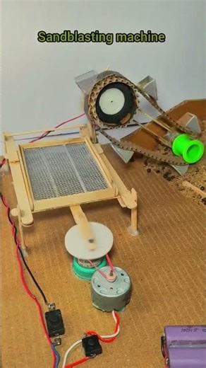 Sandblasting machine #project #science#technology #shorts