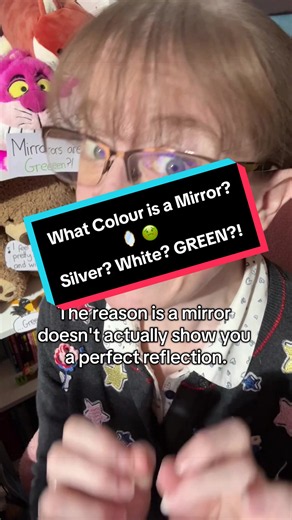 What colour is a mirror? It sounds like a simple question until you actually try to answer it. Most people say silver. Some say white. Both are wrong. It turns out the answer is much stranger than that. And somehow this leads us to Dorothy, the Emerald City, and a very questionable prawn, Shrek, and a whole lotta green. #creatorsearchinsights #funfacts #learnontiktok #mirror #sciencefacts