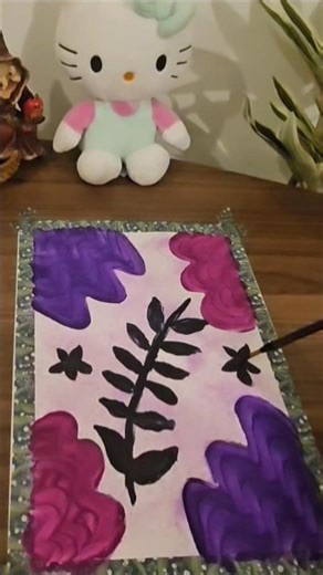 Abstract Art #beginnerarttips #art#paintingideas#impressiveart #acrylicpainting#easypainting