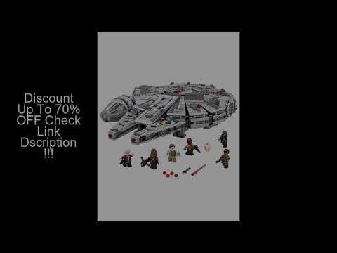 In Stock Falcon Spaceship Bricks Block Toy for Boys Gift for Kids Millennium Model Building Kits for