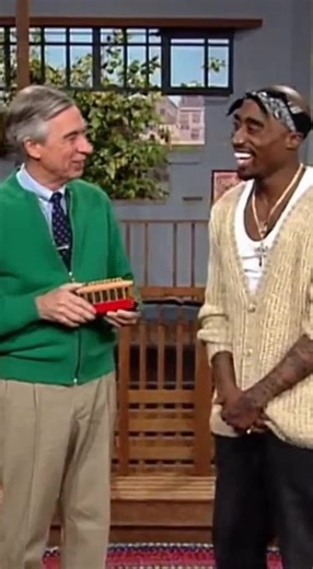Homies 4 Life #tupac #misterrogers #funny #lol #fyp