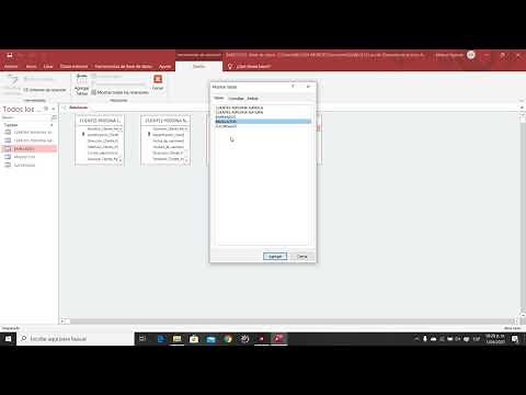 CREACIÓN DEL DIAGRAMA DE RELACIONES EN ACCESS