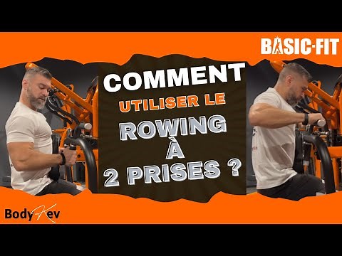 Comment bien utiliser le ROWING à 2 prises | Réglages + Exécution | Machine Basic-Fit
