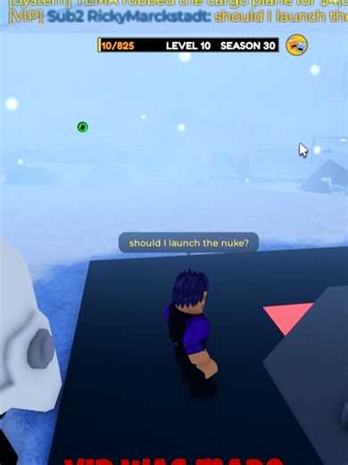 Launching A Nuke in Jailbreak Roblox #jailbreak #jailbreakroblox #robloxjailbreak #nuke #jailbreaknuke #nukejailbreak