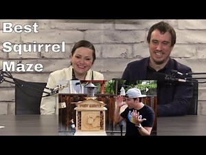Backyard Squirrel Maze 2.0 The Walnut Heist by Mark Rober | Chicago Crew Reacts
