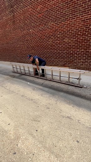 Wrong side? No problem. Quick adjustment drill. #ladder #truck #fire #drill