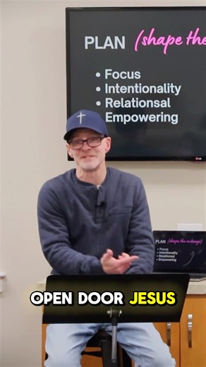 Give an invitation! Open the door for people to encounter Him. #communicationskills #speakingskills