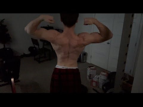 NATURAL BODYBUILDER WITH A BACK PUMP!