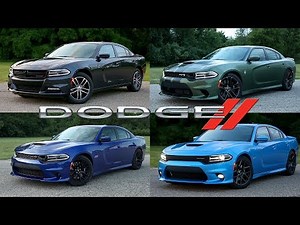 2019 Dodge Charger Lineup: R/T | R/T Scat Pack | SRT Hellcat | GT | SXT
