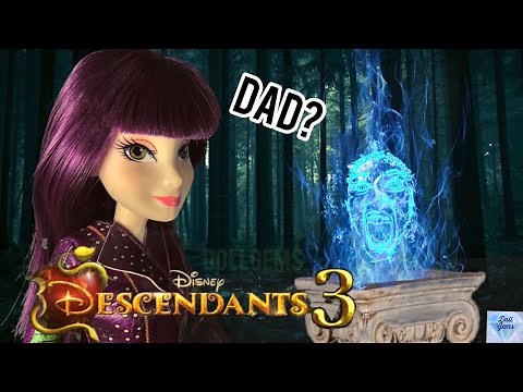 Mal’s Dad Disney Descendants 3 Dolls Story Episode DESCENDANTS Dolls Disney Channel Dragon HADES NEW