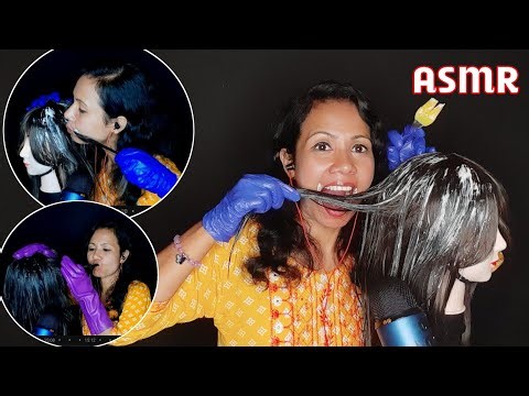 Asmr Eating Your Hair After SPA With Mayonnaise & Honey 🍯 eating your hair | hair roleplay