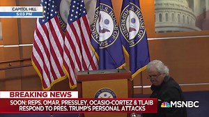 3.1K views · 34 reactions | WATCH: Four congresswomen prepare to respond to President Trump’s attacks with news conference in Washington #MTPDaily @LACaldwellDC: [The president] "broke every rule in politics by just standing back and letting your opponent self-destruct. He didn't do that.” | Meet the Press | Facebook