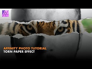 Affinity Photo Tutorial: Paper Tear Effect