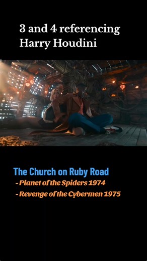 Doctor Who: Jon Pertwee & Harry Houdini References
