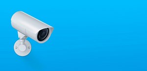 Download 3d vector white safety security video spy camera for free