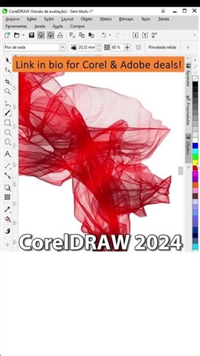 What's new in CorelDRAW 2024 🐌 the link in mh bio 🍄🌞🌿 #photoshop #coreldraw #adobesoftware