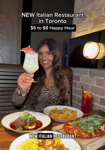Check out Notte Ristortante and you need to add this to your 2026 must try restaurants in Toronto, with one of the best happy hours deals #notteristorante #torontorestaurants #torontofoodscene #torontohappyhours #torontoitalianfood