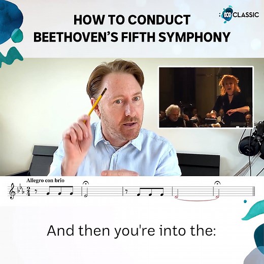 307K views · 2.6K reactions | Da da da dum! Everyone knows the start of Beethoven's Fifth Symphony, but do you know how hard it is to play? Benjamin Northey explains why this piece strikes terror into the hearts of orchestras. | ABC Classic | Facebook