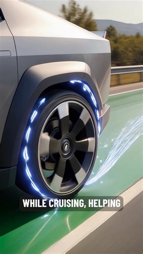 America’s FIRST wireless charging road! Up to 16 kW comes straight from the green line! Let’s discuss! What if all of this were already a reality? This image is AI-generated, and the story is meant to spark discussion. | Crafty Panda