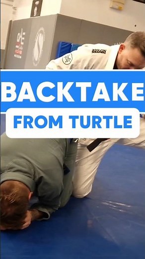 How to take the back from turtle position. Full video is on our Channel now #backtake #bjjtechnique