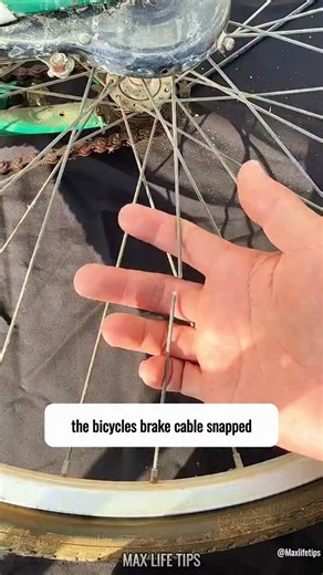 Max Life Tips on Instagram: ""🚴‍♂️ Bike Repair Hack You’ve Never Seen Before – Works Every Time! 🛠✨ Try this simple bike repair hack to keep your ride smooth and ready for any adventure. Don’t let small issues ruin your ride! 👉 Watch now & save it for later! #BikeRepair #CyclingLife #BikeTips #BikeHacks #BikeMaintenance #DIYBikeRepair #BikeLife #CyclingCommunity #FixYourBike #BikeMechanic #CyclingFix #BicycleRepair #BikeLove #BikerLife""