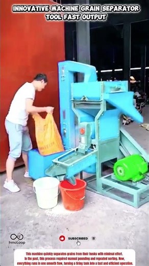 ⚙️ Innovative Machine Grain Separator Tool Fast Output