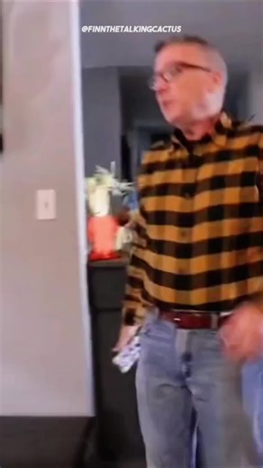 Using 100 Talking Cactus toys to prank my dad! 😂 His reaction had me wheezing at the end 🤣 #prank #funny #tiktokprank #pranks #funnypranks #comedy