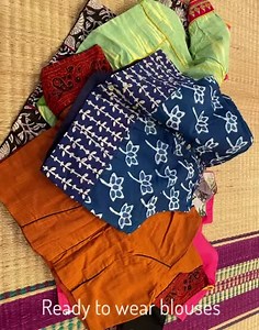 Beautiful, hand crafted pure cotton blouses @ivory_handlooms . Please watch the video and check the blouse album that’ll be uploaded separately. Please WhatsApp 9003183002 to buy. Free shipping. #ivory_handlooms #ivorydesigns #ivorydesignstudio #blouse #readytowear #cotton | Ivorydesignstudio