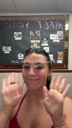 Make My First RA Board With Me — Dorm Hall Bulletin Ideas