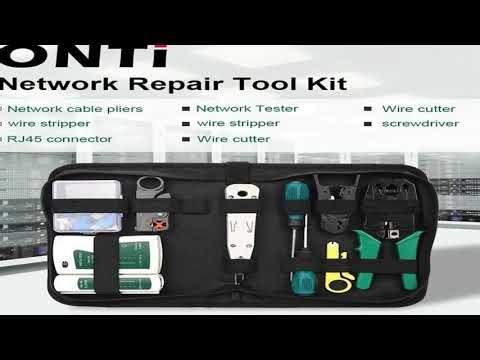 A must-have product! ONTi Network Tool Kit Professional Portable Ethernet Computer Maintenance LAN
