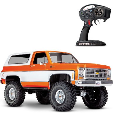 Traxxas TRX-4 1979 Chevrolet K5 Blazer 4WD RTR Rock Crawler Trail Truck with Clipless Body