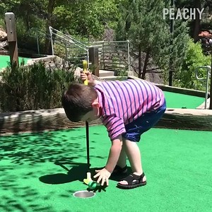 67K views · 441 reactions | PROOF that mini golf is an extreme sport. | Peachy | Facebook