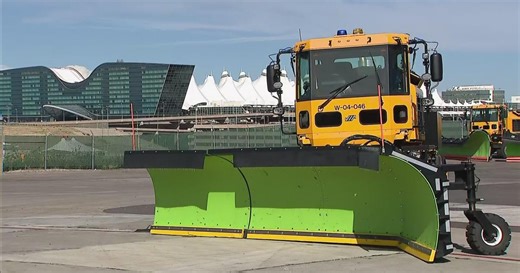 Here's how Denver International Airport cleans snow off roads and runways for safe flights
