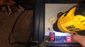 How To Fix Ryobi 10" Table Saw Power Switch