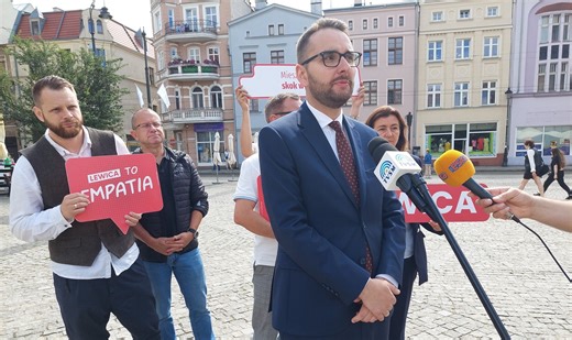 Piotr Kowal, "jedynka" Lewicy w eurowyborach zachęcał w Grudziądzu: - Idźmy do urn wyborczych. Frekwencja ma duże znaczenie