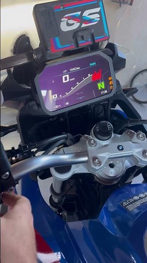 Desbloqueio do Velocímetro com 2 modos de visualizações da BMW s1000 na BMW F800gs ❤️