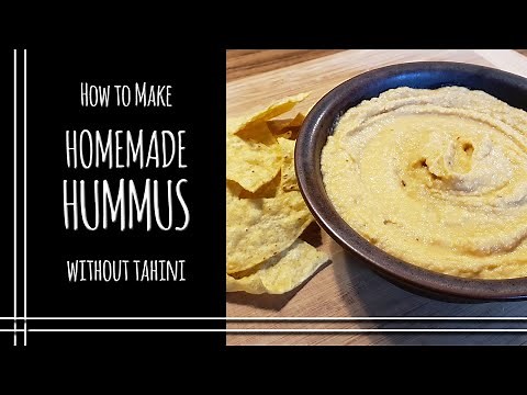 Homemade Hummus without Tahini