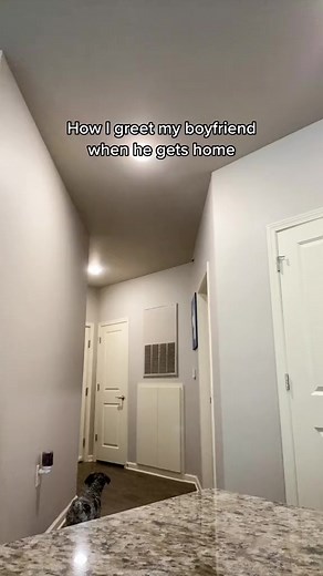 6.9K views · 123 reactions | How I greet my boyfriend when he gets home: | Kelley & Dayton | Facebook