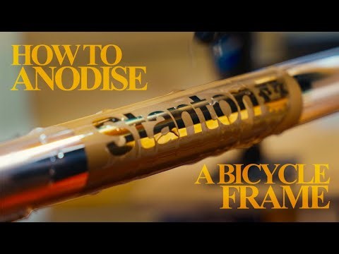 How we Anodise our Titanium Frames