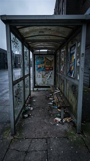 Transforming a Bus Shelter into a 24/7 Free Coffee Shop