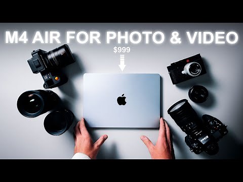 Photo and Video Editing with the CHEAPEST M4 MacBook Air... Is It Enough?