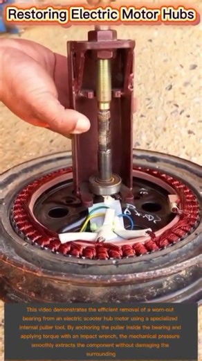 Restoring Electric Motor Hubs